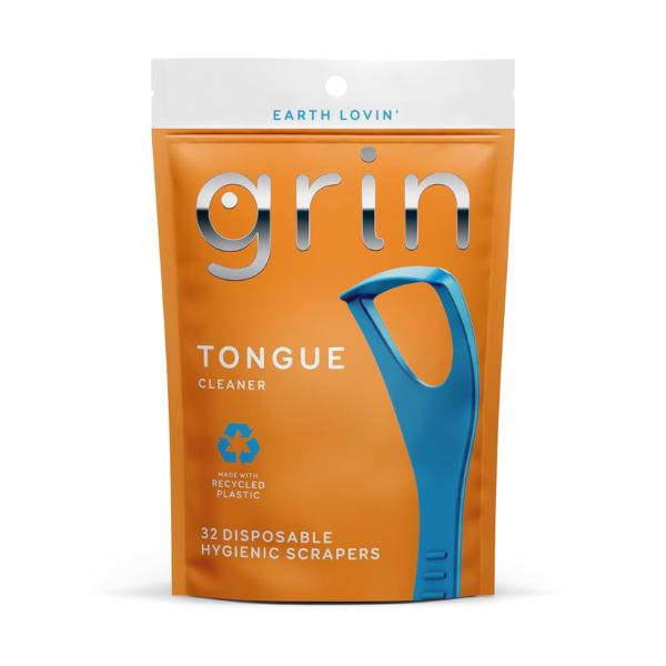 GRIN Tongue Cleaner, 32 Count